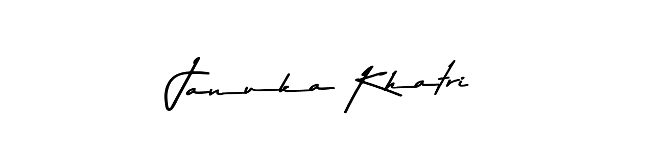 Make a beautiful signature design for name Januka Khatri. Use this online signature maker to create a handwritten signature for free. Januka Khatri signature style 9 images and pictures png