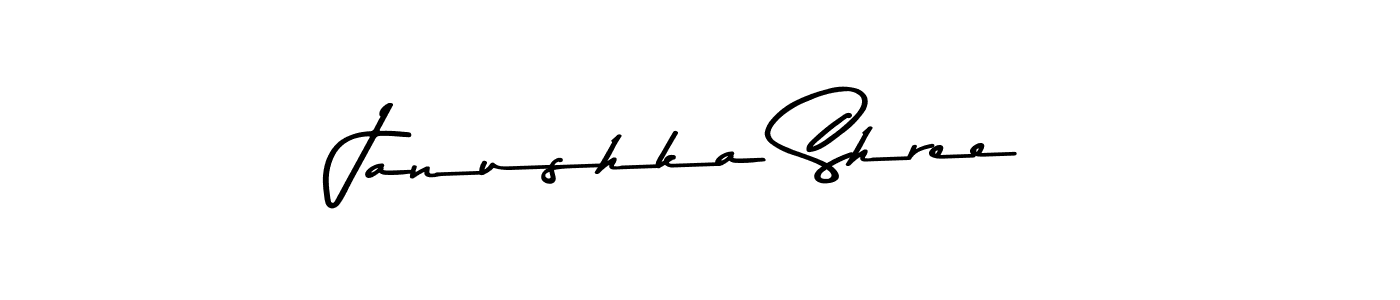 This is the best signature style for the Janushka Shree name. Also you like these signature font (Asem Kandis PERSONAL USE). Mix name signature. Janushka Shree signature style 9 images and pictures png