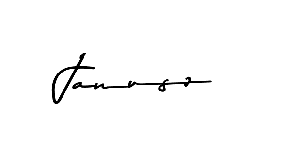 Janusz stylish signature style. Best Handwritten Sign (Asem Kandis PERSONAL USE) for my name. Handwritten Signature Collection Ideas for my name Janusz. Janusz signature style 9 images and pictures png