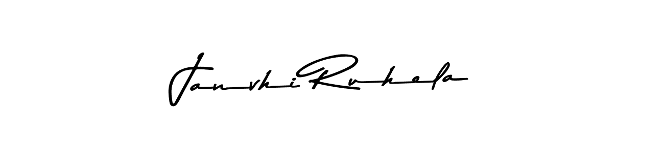 How to make Janvhi Ruhela signature? Asem Kandis PERSONAL USE is a professional autograph style. Create handwritten signature for Janvhi Ruhela name. Janvhi Ruhela signature style 9 images and pictures png
