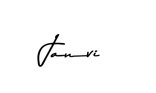 Create a beautiful signature design for name Janvi. With this signature (Asem Kandis PERSONAL USE) fonts, you can make a handwritten signature for free. Janvi signature style 9 images and pictures png