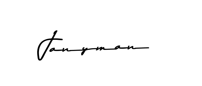 How to make Janyman signature? Asem Kandis PERSONAL USE is a professional autograph style. Create handwritten signature for Janyman name. Janyman signature style 9 images and pictures png