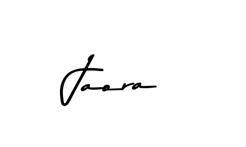 Create a beautiful signature design for name Jaora. With this signature (Asem Kandis PERSONAL USE) fonts, you can make a handwritten signature for free. Jaora signature style 9 images and pictures png