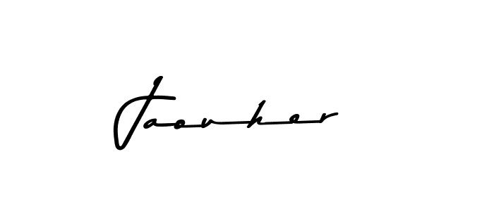 How to make Jaouher signature? Asem Kandis PERSONAL USE is a professional autograph style. Create handwritten signature for Jaouher name. Jaouher signature style 9 images and pictures png