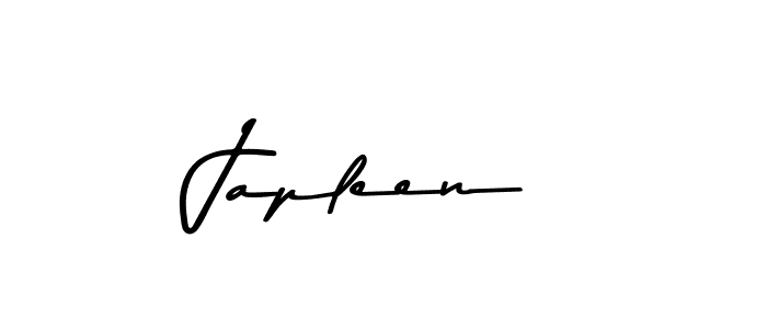 Japleen stylish signature style. Best Handwritten Sign (Asem Kandis PERSONAL USE) for my name. Handwritten Signature Collection Ideas for my name Japleen. Japleen signature style 9 images and pictures png