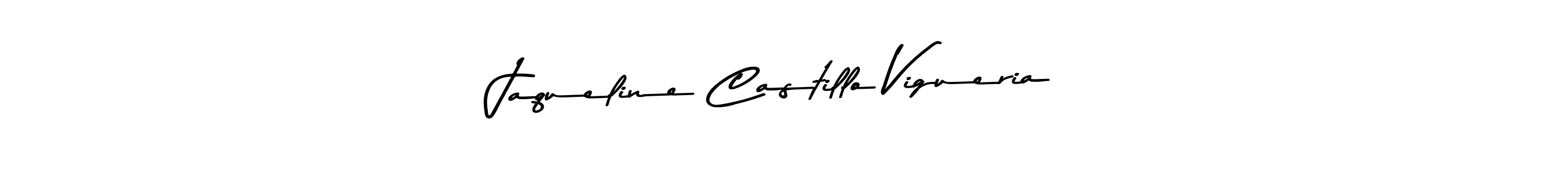 Design your own signature with our free online signature maker. With this signature software, you can create a handwritten (Asem Kandis PERSONAL USE) signature for name Jaqueline Castillo Vigueria. Jaqueline Castillo Vigueria signature style 9 images and pictures png