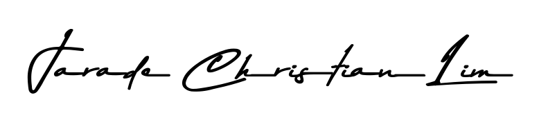 Stand out with a creative autograph for Jarade Christian Lim. The Asem Kandis PERSONAL USE styling blends modern aesthetics with classic signature flourishes. Jarade Christian Lim signature style 9 images and pictures png