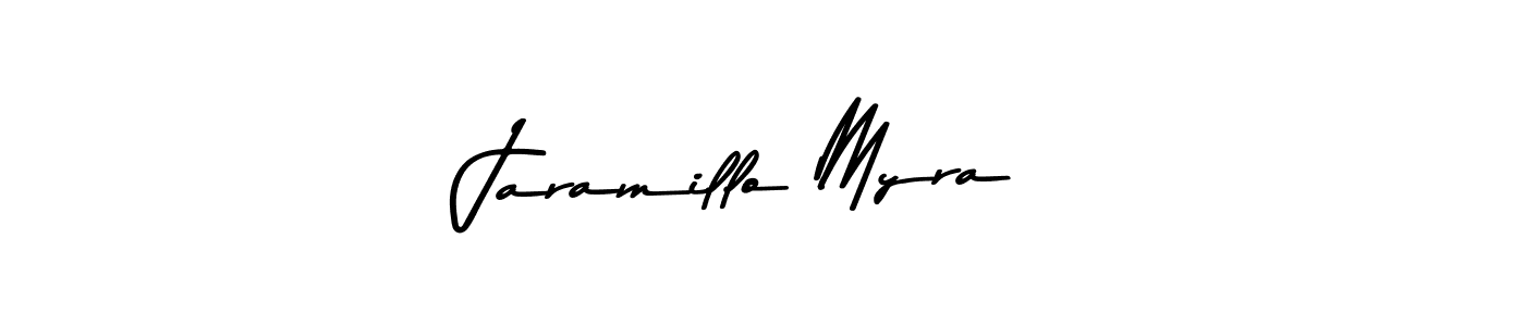 Also we have Jaramillo Myra name is the best signature style. Create professional handwritten signature collection using Asem Kandis PERSONAL USE autograph style. Jaramillo Myra signature style 9 images and pictures png