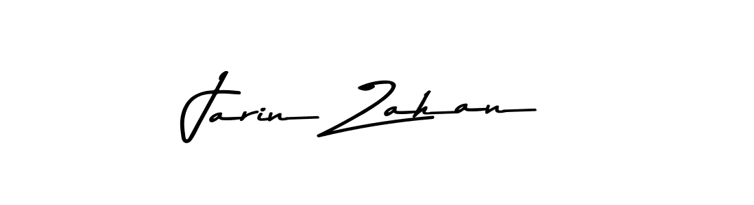 You should practise on your own different ways (Asem Kandis PERSONAL USE) to write your name (Jarin Zahan) in signature. don't let someone else do it for you. Jarin Zahan signature style 9 images and pictures png