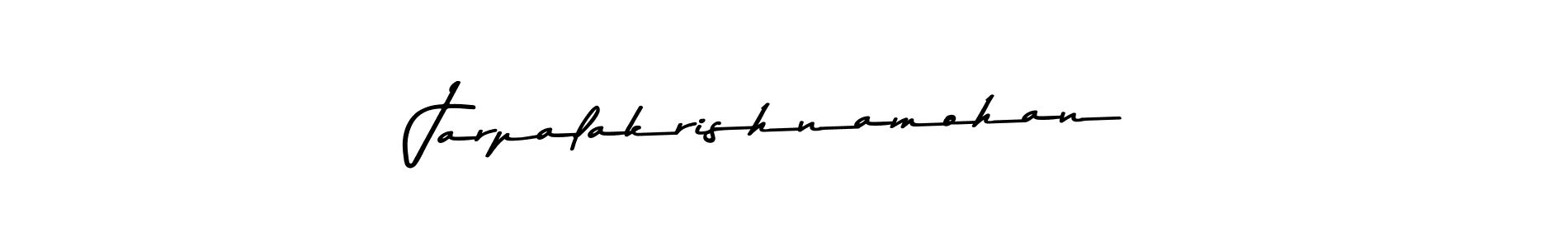 Asem Kandis PERSONAL USE is a professional signature style that is perfect for those who want to add a touch of class to their signature. It is also a great choice for those who want to make their signature more unique. Get Jarpalakrishnamohan name to fancy signature for free. Jarpalakrishnamohan signature style 9 images and pictures png