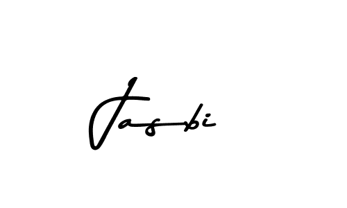 Create a beautiful signature design for name Jasbi. With this signature (Asem Kandis PERSONAL USE) fonts, you can make a handwritten signature for free. Jasbi signature style 9 images and pictures png