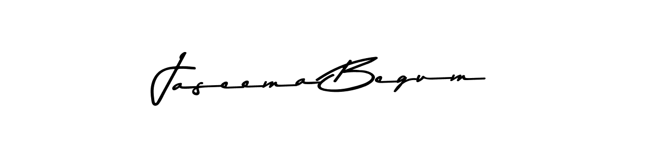 Make a beautiful signature design for name Jaseema Begum. Use this online signature maker to create a handwritten signature for free. Jaseema Begum signature style 9 images and pictures png