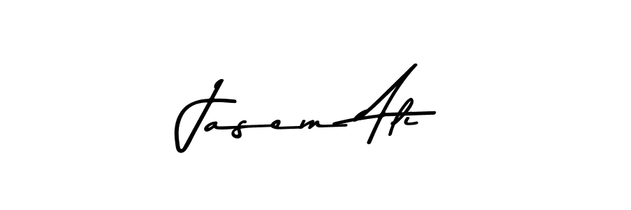 You can use this online signature creator to create a handwritten signature for the name Jasem Ali. This is the best online autograph maker. Jasem Ali signature style 9 images and pictures png