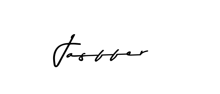 Jasffer stylish signature style. Best Handwritten Sign (Asem Kandis PERSONAL USE) for my name. Handwritten Signature Collection Ideas for my name Jasffer. Jasffer signature style 9 images and pictures png