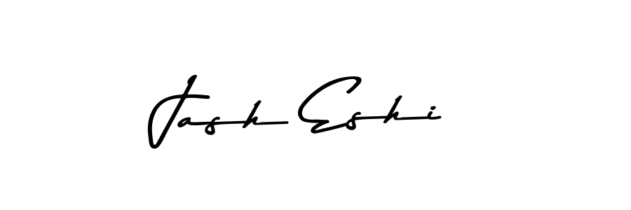 Design your own signature with our free online signature maker. With this signature software, you can create a handwritten (Asem Kandis PERSONAL USE) signature for name Jash Eshi. Jash Eshi signature style 9 images and pictures png