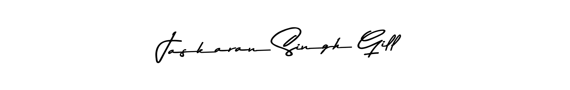 Create a beautiful signature design for name Jaskaran Singh Gill. With this signature (Asem Kandis PERSONAL USE) fonts, you can make a handwritten signature for free. Jaskaran Singh Gill signature style 9 images and pictures png