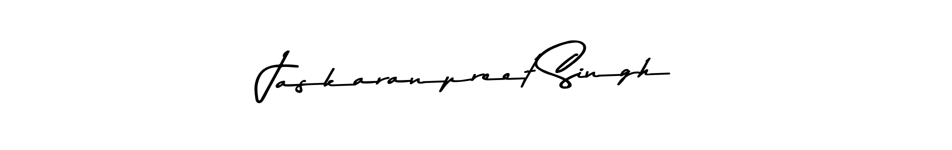 Create a beautiful signature design for name Jaskaranpreet Singh. With this signature (Asem Kandis PERSONAL USE) fonts, you can make a handwritten signature for free. Jaskaranpreet Singh signature style 9 images and pictures png