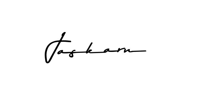 Design your own signature with our free online signature maker. With this signature software, you can create a handwritten (Asem Kandis PERSONAL USE) signature for name Jaskarn. Jaskarn signature style 9 images and pictures png