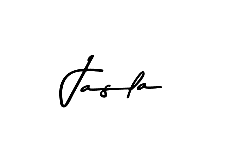 How to make Jasla signature? Asem Kandis PERSONAL USE is a professional autograph style. Create handwritten signature for Jasla name. Jasla signature style 9 images and pictures png