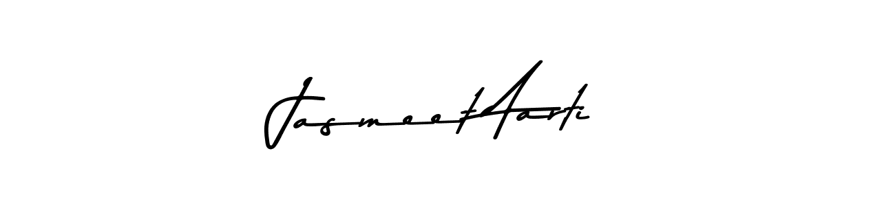 You should practise on your own different ways (Asem Kandis PERSONAL USE) to write your name (Jasmeet Aarti) in signature. don't let someone else do it for you. Jasmeet Aarti signature style 9 images and pictures png