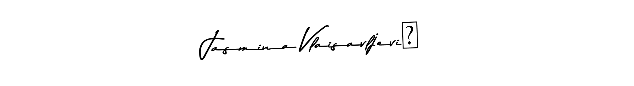 Here are the top 10 professional signature styles for the name Jasmina Vlaisavljević. These are the best autograph styles you can use for your name. Jasmina Vlaisavljević signature style 9 images and pictures png