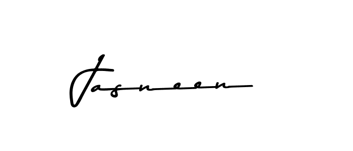 Create a beautiful signature design for name Jasneen. With this signature (Asem Kandis PERSONAL USE) fonts, you can make a handwritten signature for free. Jasneen signature style 9 images and pictures png