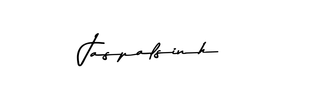 Make a beautiful signature design for name Jaspalsinh. With this signature (Asem Kandis PERSONAL USE) style, you can create a handwritten signature for free. Jaspalsinh signature style 9 images and pictures png