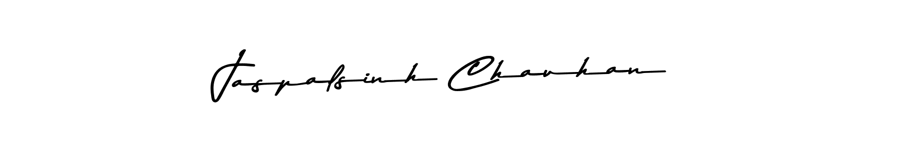 How to make Jaspalsinh Chauhan signature? Asem Kandis PERSONAL USE is a professional autograph style. Create handwritten signature for Jaspalsinh Chauhan name. Jaspalsinh Chauhan signature style 9 images and pictures png