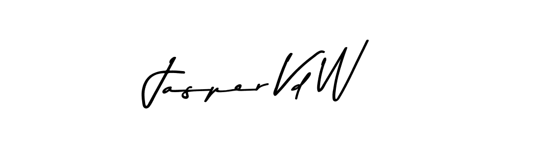 Jasper Vd W stylish signature style. Best Handwritten Sign (Asem Kandis PERSONAL USE) for my name. Handwritten Signature Collection Ideas for my name Jasper Vd W. Jasper Vd W signature style 9 images and pictures png