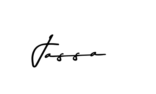 Use a signature maker to create a handwritten signature online. With this signature software, you can design (Asem Kandis PERSONAL USE) your own signature for name Jassa. Jassa signature style 9 images and pictures png