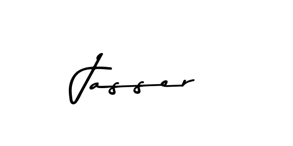 How to make Jasser signature? Asem Kandis PERSONAL USE is a professional autograph style. Create handwritten signature for Jasser name. Jasser signature style 9 images and pictures png