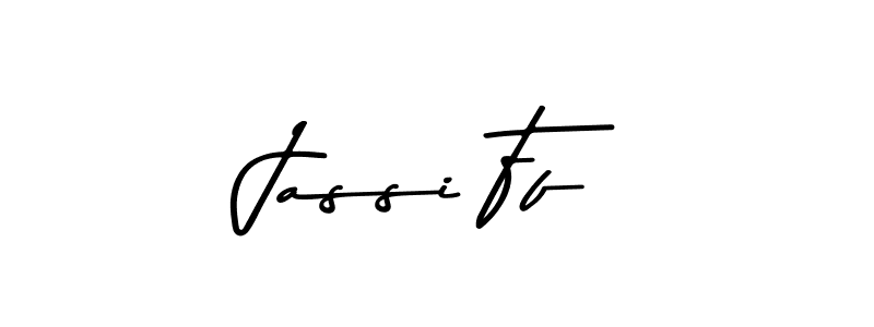 Create a beautiful signature design for name Jassi Ff. With this signature (Asem Kandis PERSONAL USE) fonts, you can make a handwritten signature for free. Jassi Ff signature style 9 images and pictures png