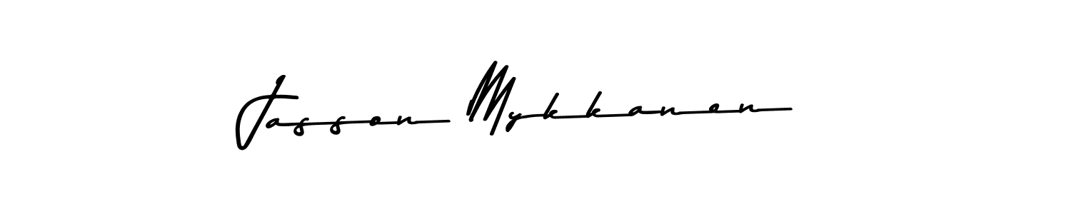 Also we have Jasson Mykkanen name is the best signature style. Create professional handwritten signature collection using Asem Kandis PERSONAL USE autograph style. Jasson Mykkanen signature style 9 images and pictures png