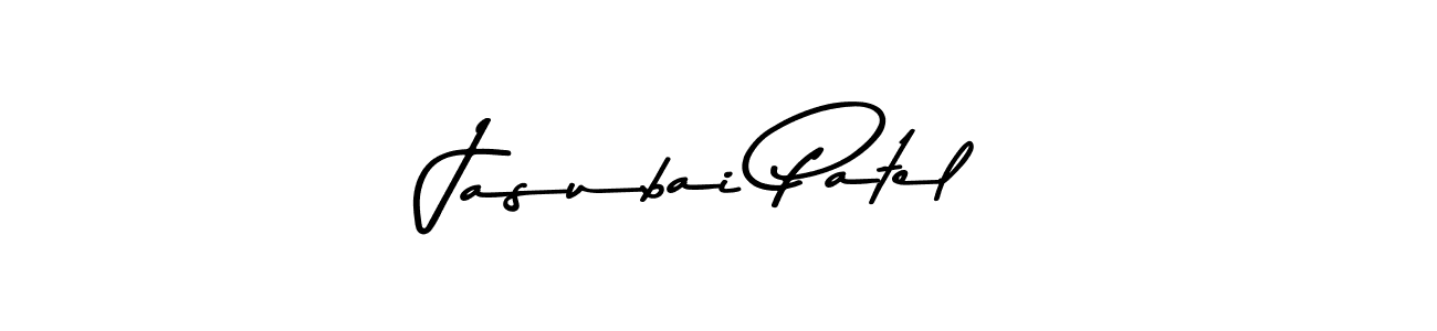 Make a beautiful signature design for name Jasubai Patel. Use this online signature maker to create a handwritten signature for free. Jasubai Patel signature style 9 images and pictures png