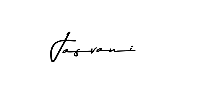Jasvani stylish signature style. Best Handwritten Sign (Asem Kandis PERSONAL USE) for my name. Handwritten Signature Collection Ideas for my name Jasvani. Jasvani signature style 9 images and pictures png