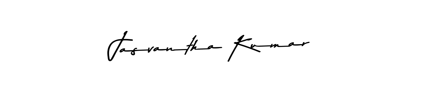 You should practise on your own different ways (Asem Kandis PERSONAL USE) to write your name (Jasvantha Kumar) in signature. don't let someone else do it for you. Jasvantha Kumar signature style 9 images and pictures png