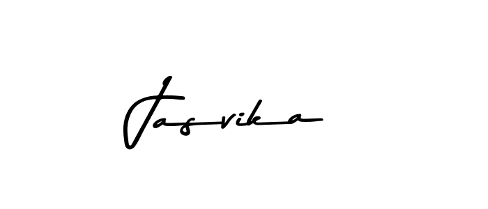 Jasvika stylish signature style. Best Handwritten Sign (Asem Kandis PERSONAL USE) for my name. Handwritten Signature Collection Ideas for my name Jasvika. Jasvika signature style 9 images and pictures png