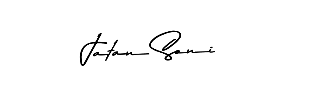 The best way (Asem Kandis PERSONAL USE) to make a short signature is to pick only two or three words in your name. The name Jatan Soni include a total of six letters. For converting this name. Jatan Soni signature style 9 images and pictures png