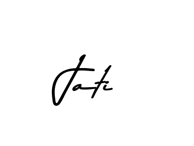 Jati stylish signature style. Best Handwritten Sign (Asem Kandis PERSONAL USE) for my name. Handwritten Signature Collection Ideas for my name Jati. Jati signature style 9 images and pictures png