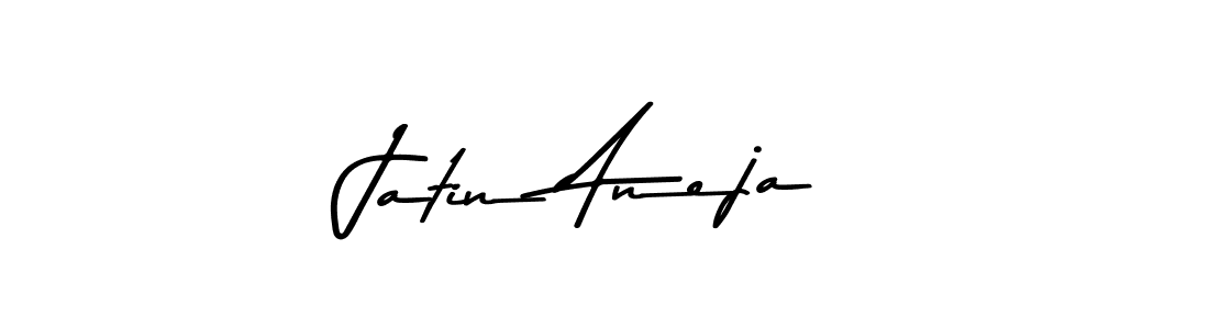 Design your own signature with our free online signature maker. With this signature software, you can create a handwritten (Asem Kandis PERSONAL USE) signature for name Jatin Aneja. Jatin Aneja signature style 9 images and pictures png