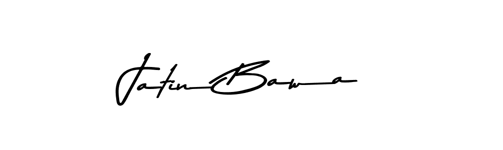 Make a beautiful signature design for name Jatin Bawa. With this signature (Asem Kandis PERSONAL USE) style, you can create a handwritten signature for free. Jatin Bawa signature style 9 images and pictures png