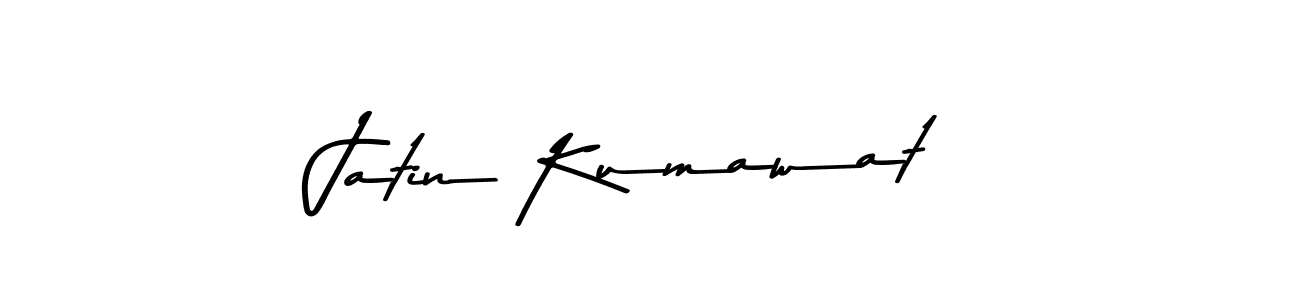 Design your own signature with our free online signature maker. With this signature software, you can create a handwritten (Asem Kandis PERSONAL USE) signature for name Jatin Kumawat. Jatin Kumawat signature style 9 images and pictures png