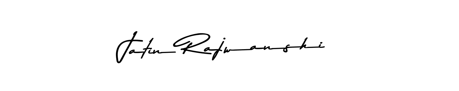 Make a beautiful signature design for name Jatin Rajwanshi. With this signature (Asem Kandis PERSONAL USE) style, you can create a handwritten signature for free. Jatin Rajwanshi signature style 9 images and pictures png