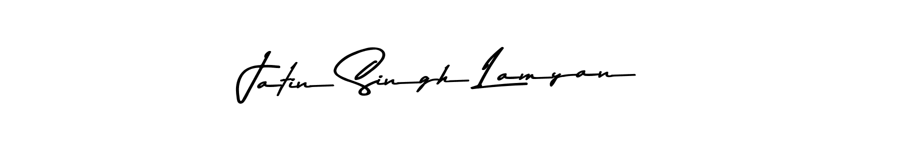 Jatin Singh Lamyan stylish signature style. Best Handwritten Sign (Asem Kandis PERSONAL USE) for my name. Handwritten Signature Collection Ideas for my name Jatin Singh Lamyan. Jatin Singh Lamyan signature style 9 images and pictures png