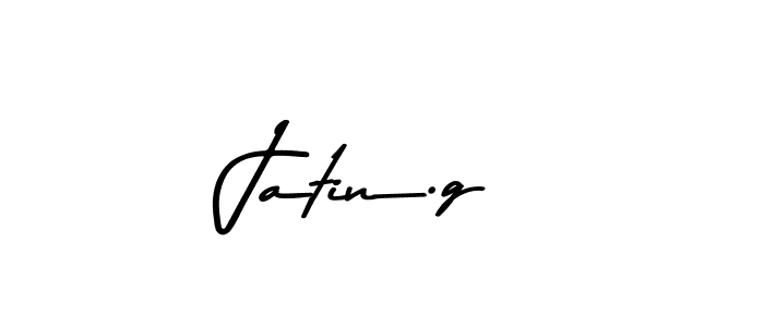 Use a signature maker to create a handwritten signature online. With this signature software, you can design (Asem Kandis PERSONAL USE) your own signature for name Jatin.g. Jatin.g signature style 9 images and pictures png