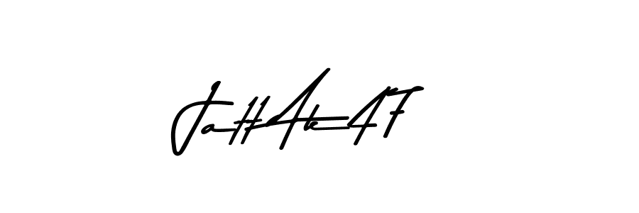 How to make Jatt Ak47 name signature. Use Asem Kandis PERSONAL USE style for creating short signs online. This is the latest handwritten sign. Jatt Ak47 signature style 9 images and pictures png