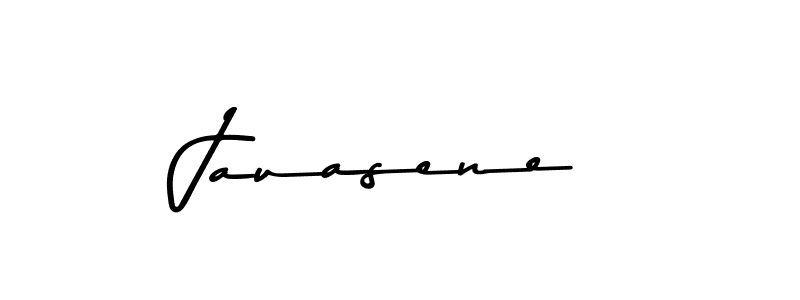 Jauasene stylish signature style. Best Handwritten Sign (Asem Kandis PERSONAL USE) for my name. Handwritten Signature Collection Ideas for my name Jauasene. Jauasene signature style 9 images and pictures png