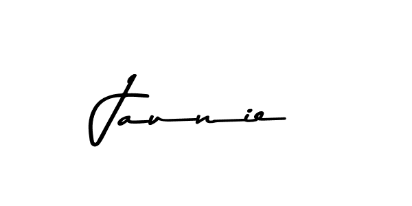 Asem Kandis PERSONAL USE is a professional signature style that is perfect for those who want to add a touch of class to their signature. It is also a great choice for those who want to make their signature more unique. Get Jaunie name to fancy signature for free. Jaunie signature style 9 images and pictures png