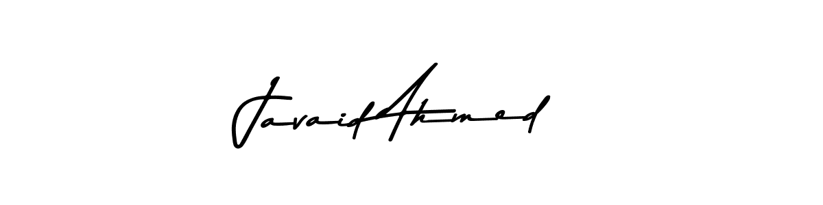 Use a signature maker to create a handwritten signature online. With this signature software, you can design (Asem Kandis PERSONAL USE) your own signature for name Javaid Ahmed. Javaid Ahmed signature style 9 images and pictures png