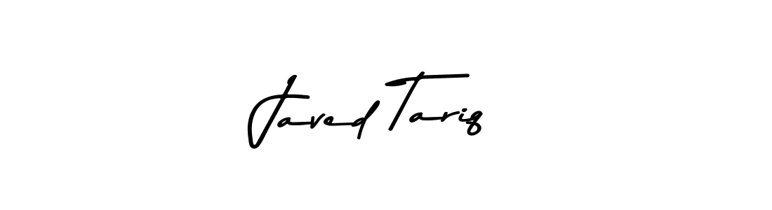 Use a signature maker to create a handwritten signature online. With this signature software, you can design (Asem Kandis PERSONAL USE) your own signature for name Javed Tariq. Javed Tariq signature style 9 images and pictures png